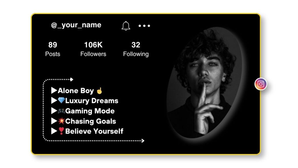 gamer bio for Instagram