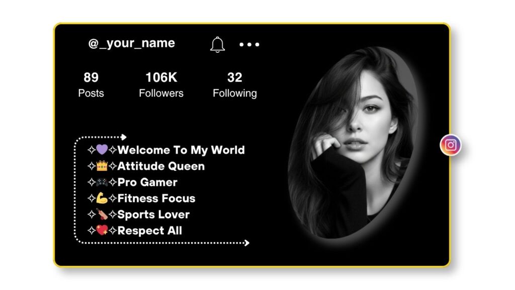 Gamer Bio for Intagram for Girls