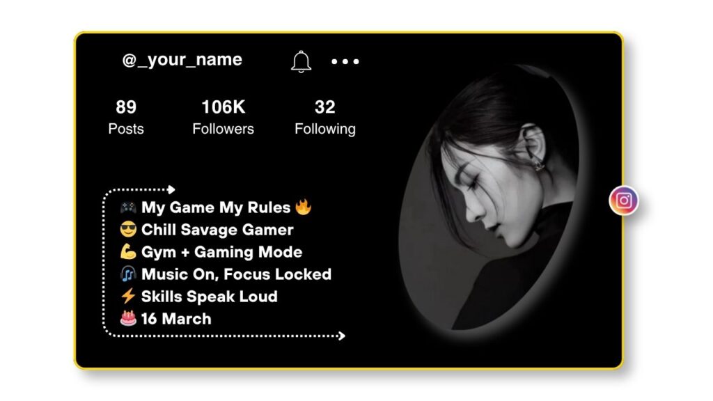 Gaming Instagram Bio Ideas