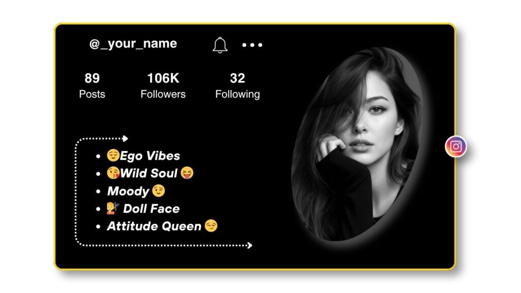 One Word Classy Instagram Bios for Girls