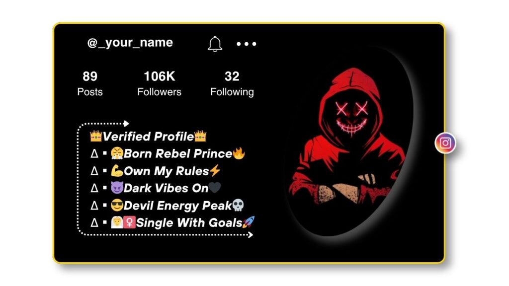 Best Devil Bio for Instagram (2026)