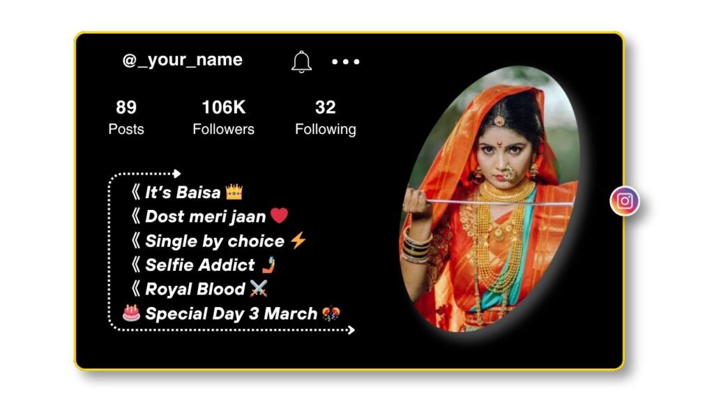 Best Rajput Baisa Bio for Instagram