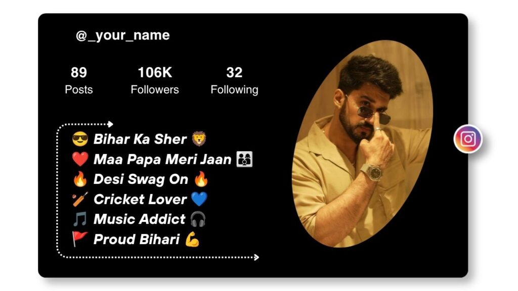 Bihari Bio for Instagram