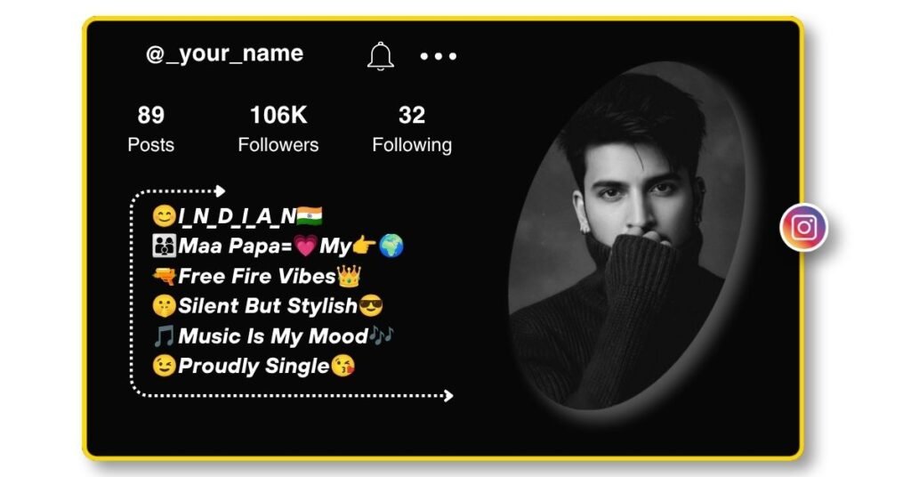Stylish Instagram Bio