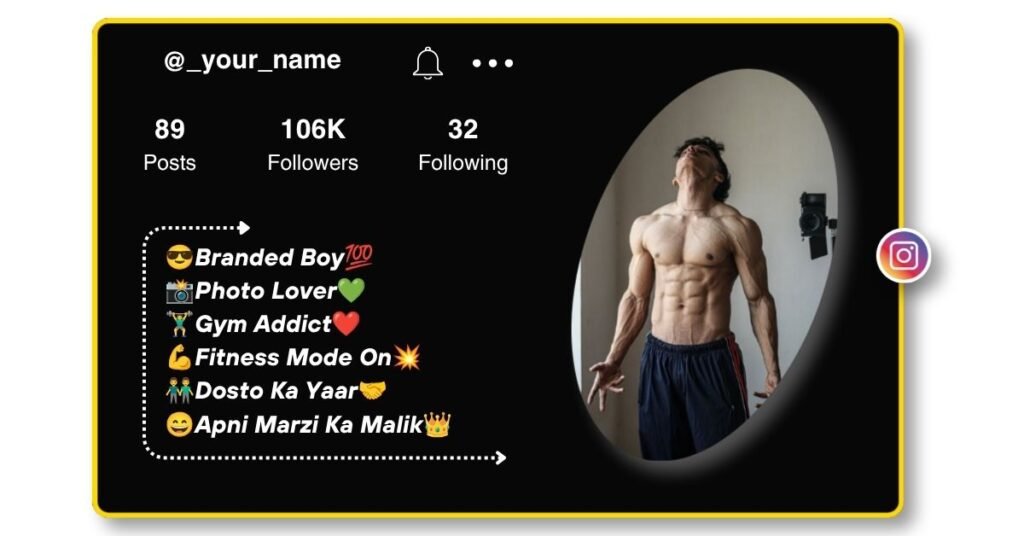 Attitude Gym Bio for Instagram