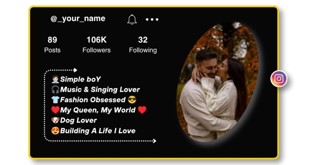 Cute Love Bio for Instagram