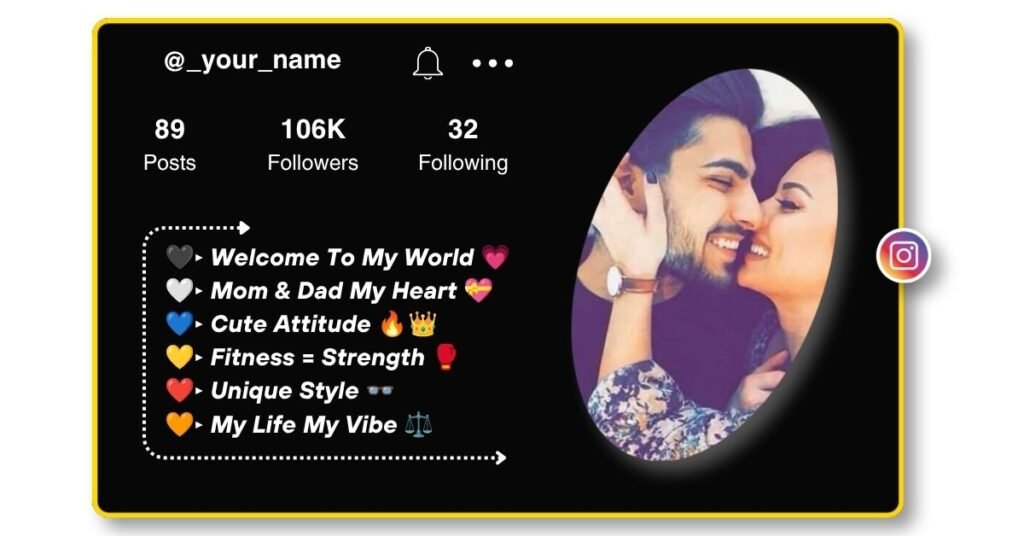 Love Bio for Instagram for Boys