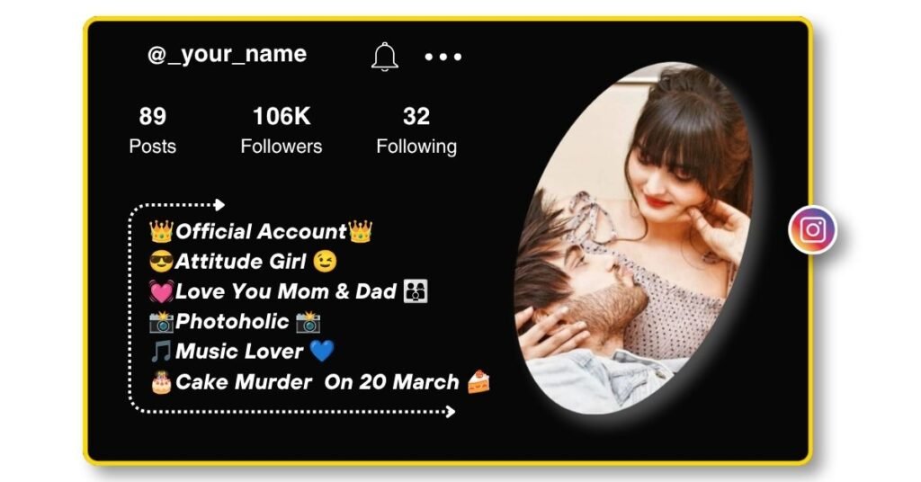 Love Bio for Instagram for Girls