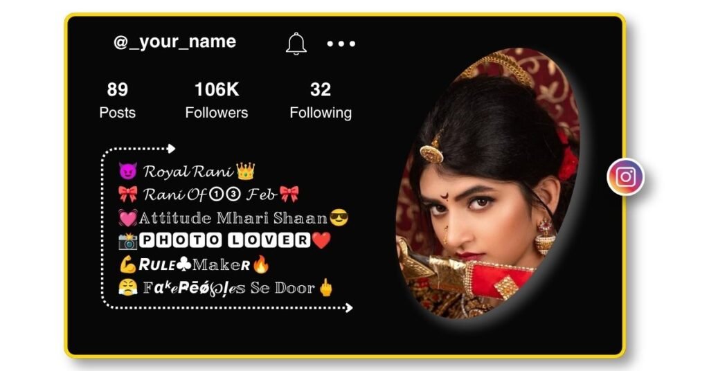 Rajasthani Bio for Instagram for Girls